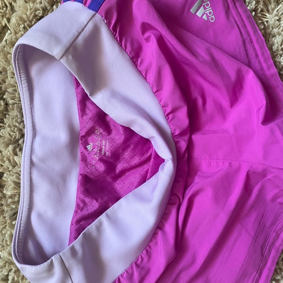 Adidas size small workout shorts pink - Picture 2 of 2